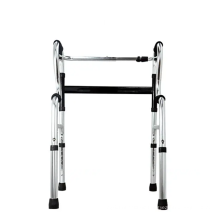 aluminum lightweight adult folding walker without wheels